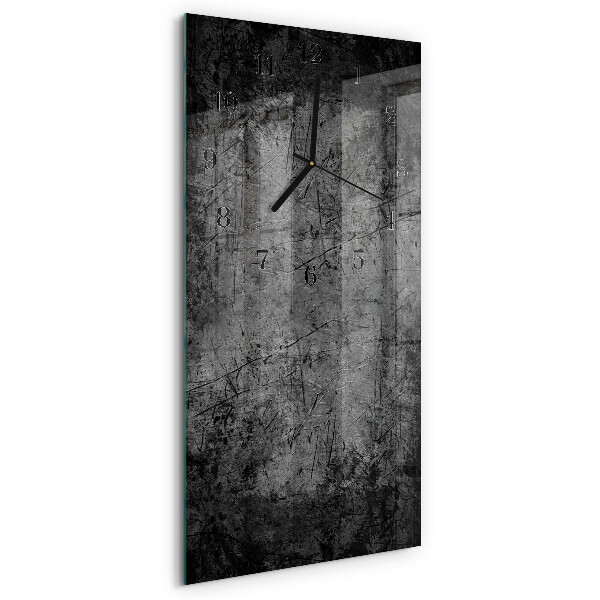 Horloge verticale en verre Modèle