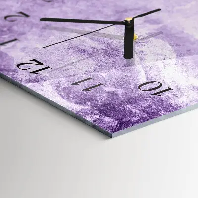 Horloge verticale en verre Modèle