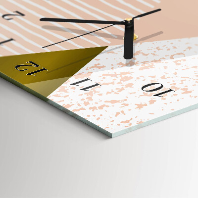 Horloge verticale en verre Modèle