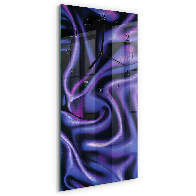 Horloge verticale en verre Velours