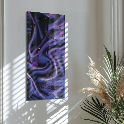 Horloge verticale en verre Velours