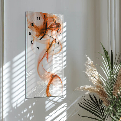 Horloge verticale en verre Modèle