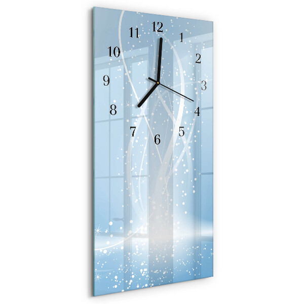 Horloge verticale en verre Apparence