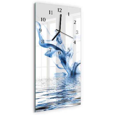 Horloge verticale en verre Modèle