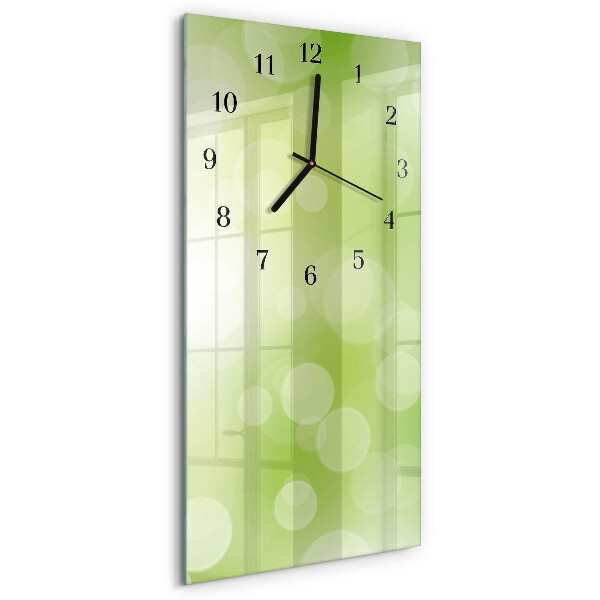 Horloge verticale en verre Modèle