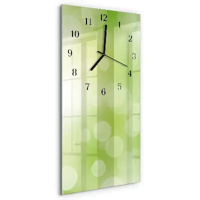 Horloge verticale en verre Modèle