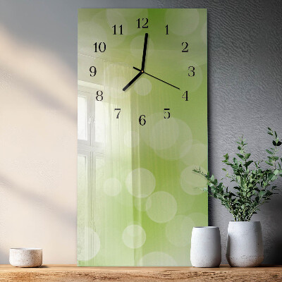 Horloge verticale en verre Modèle
