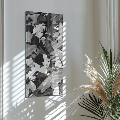 Horloge verticale en verre Modèle
