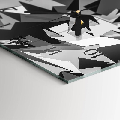 Horloge verticale en verre Modèle