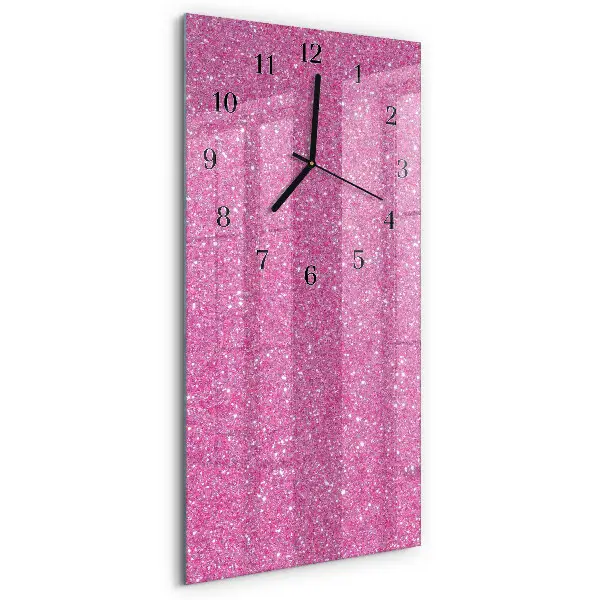 Horloge verticale en verre Brocart