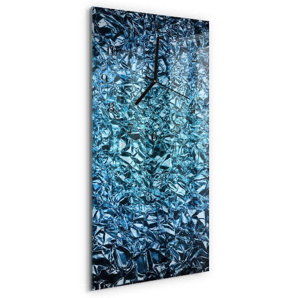 Horloge verticale en verre Film