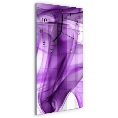 Horloge verticale en verre Modèle d'alto