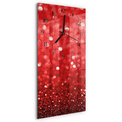 Horloge verticale en verre Apparence