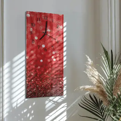 Horloge verticale en verre Apparence