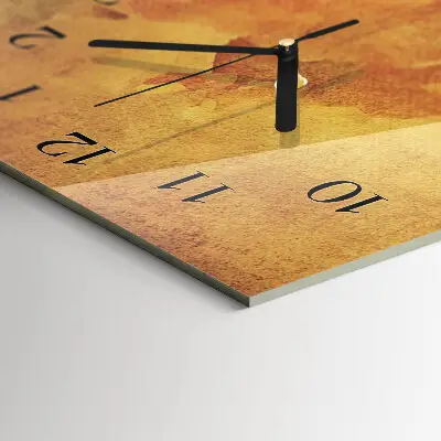 Horloge verticale en verre Modèle