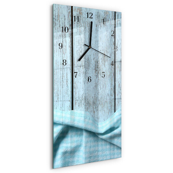 Horloge verticale en verre Tableau