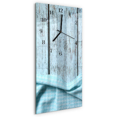 Horloge verticale en verre Tableau
