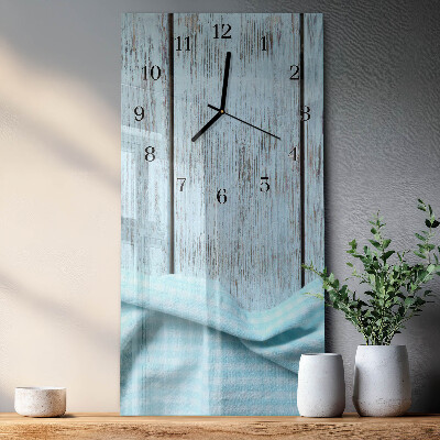 Horloge verticale en verre Tableau