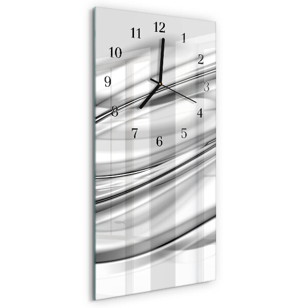Horloge verticale en verre Modèle