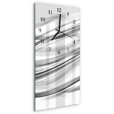 Horloge verticale en verre Modèle