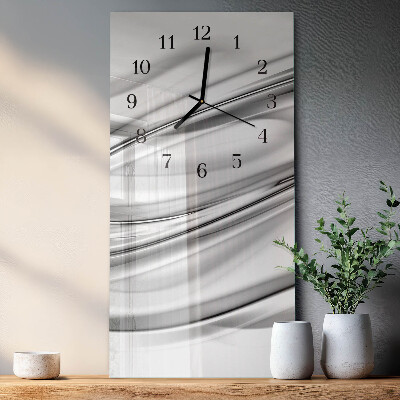 Horloge verticale en verre Modèle