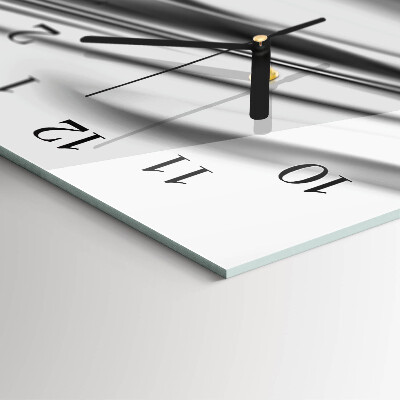Horloge verticale en verre Modèle