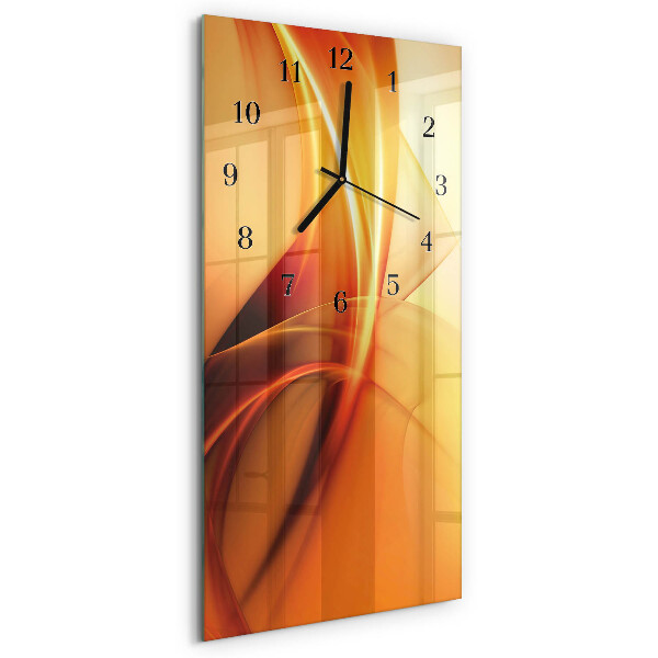 Horloge verticale en verre Modèle