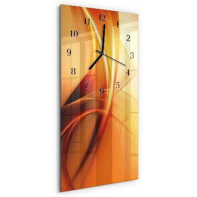 Horloge verticale en verre Modèle