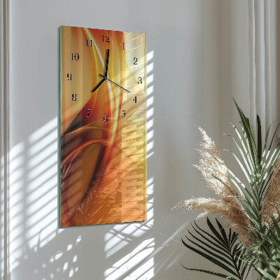 Horloge verticale en verre Modèle