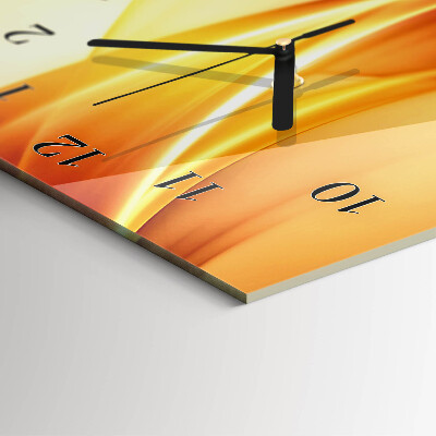 Horloge verticale en verre Modèle