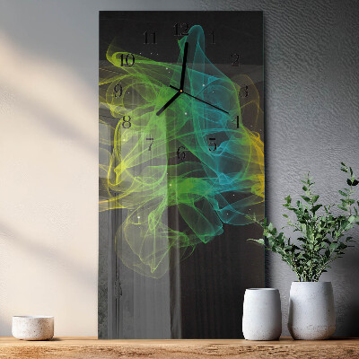 Horloge verticale en verre Modèle