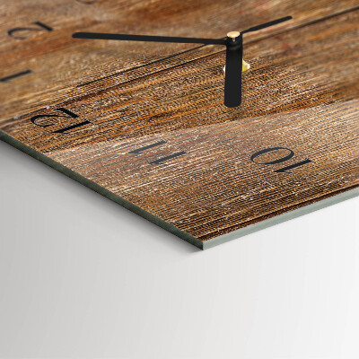 Horloge verticale en verre Serviette de table