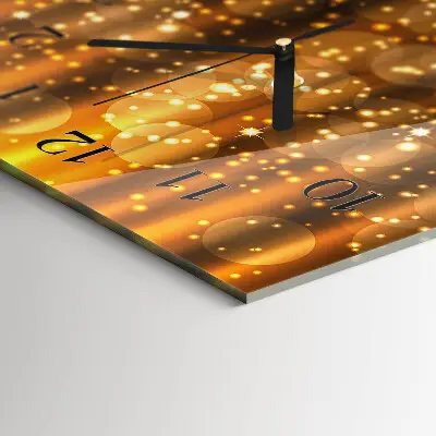 Horloge verticale en verre Briller