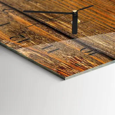 Horloge verticale en verre Tableau