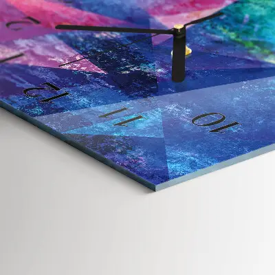 Horloge verticale en verre Modèle