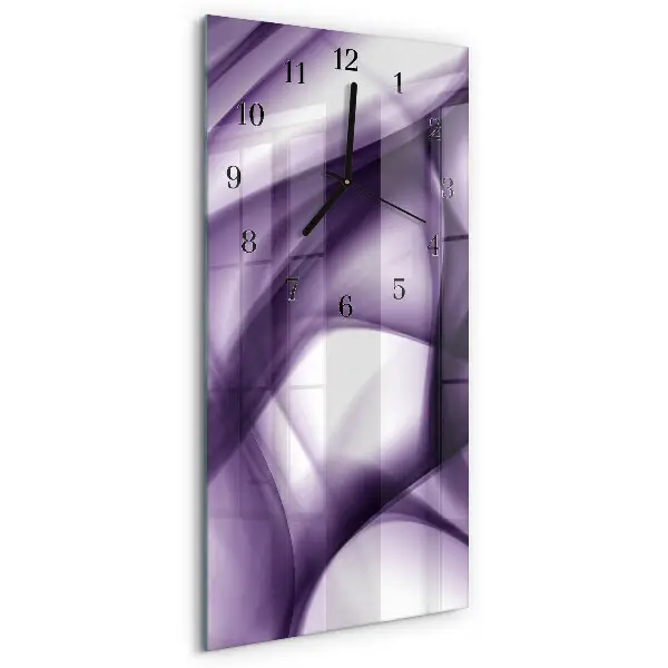 Horloge verticale en verre Modèle