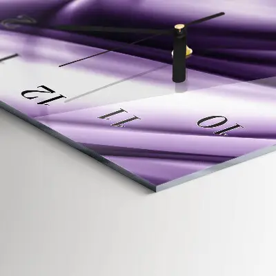 Horloge verticale en verre Modèle