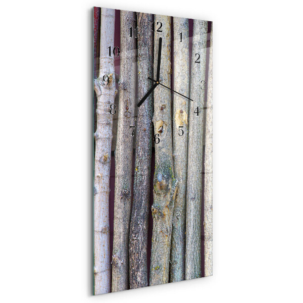 Horloge verticale en verre Succursales