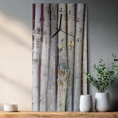 Horloge verticale en verre Succursales