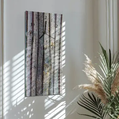 Horloge verticale en verre Succursales