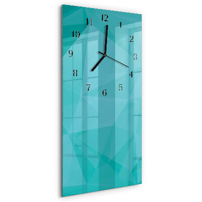 Horloge verticale en verre Modèle