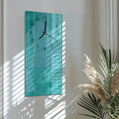 Horloge verticale en verre Modèle
