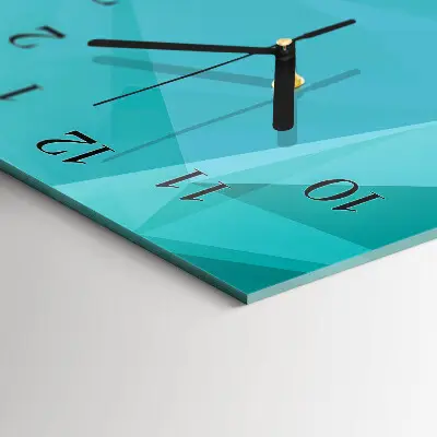 Horloge verticale en verre Modèle