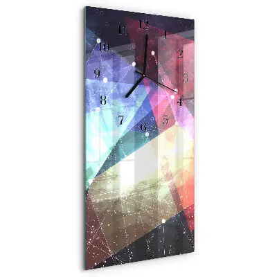 Horloge verticale en verre Modèle