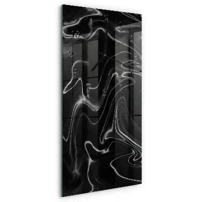 Horloge verticale en verre Vague