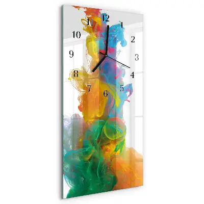 Horloge verticale en verre Modèle