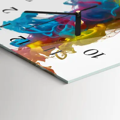 Horloge verticale en verre Modèle
