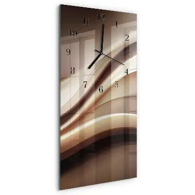 Horloge verticale en verre Modèle