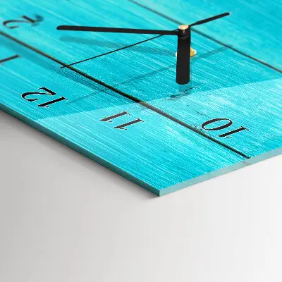 Horloge verticale en verre Arbre
