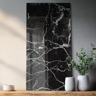 Horloge verticale en verre Modèle